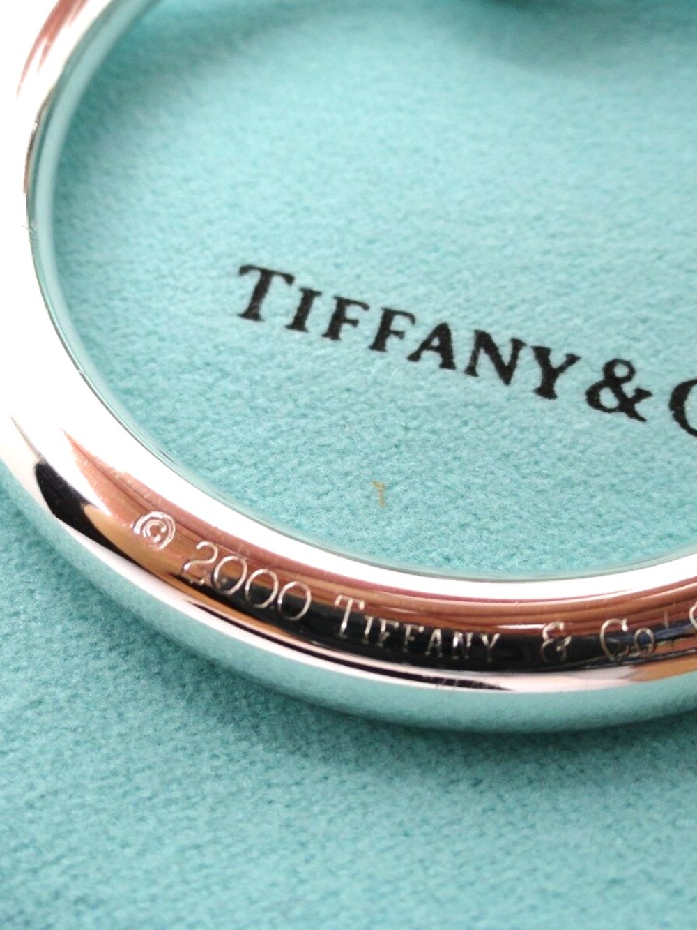 Tiffany & Co. Brand New Sterling Silver 1837 Baby Rattle Ring - Picture 3 of 3